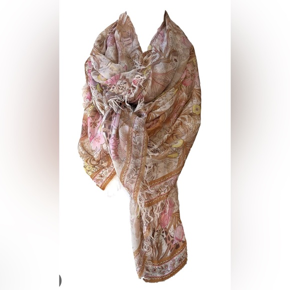 Spell Accessories - Spell cream jungle scarf OS